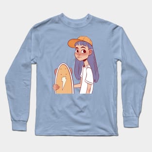 Skater girl Long Sleeve T-Shirt